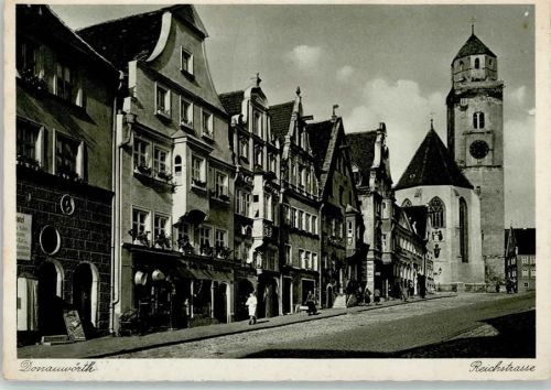 Donauwörth Reichstrasse Kirche