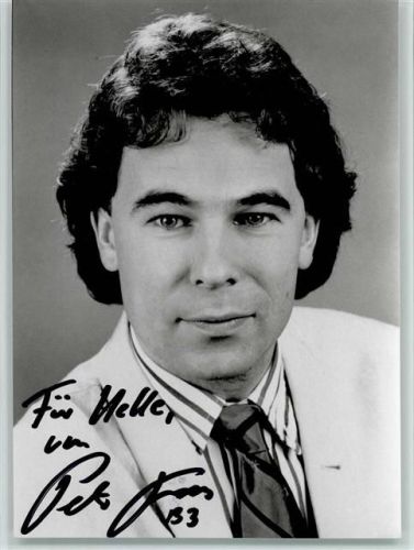 Peter Moos Original Autogramm