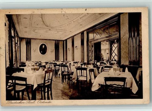 Köln Stadt Cafe Restaurant Ewige Lampe Deutscher Saal Innenaufnahme