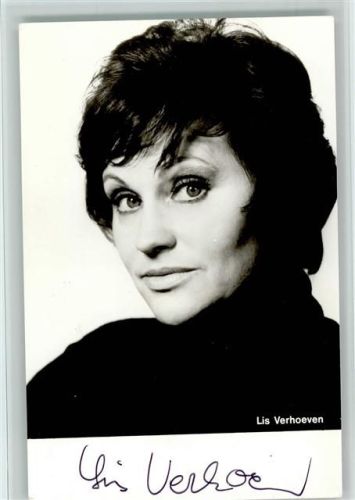 Lis Verhoeven Original Autogramm