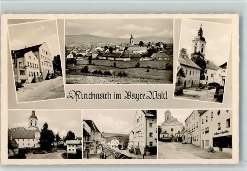 94269 W8371 Rinchnach - Gesamtansicht Ortsansichten Kirche Mehrfachaufnahme
