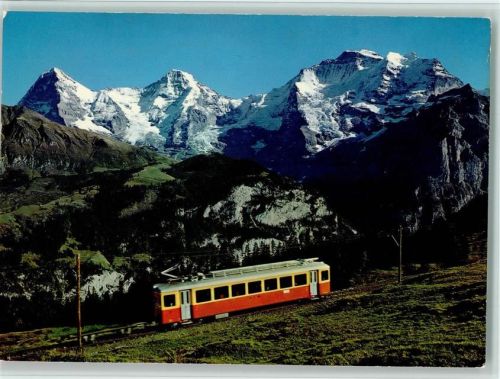 Bergbahn Lauterbrunnen ca 1975 AK
