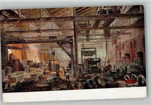 Essen sign Bollhagen - Grusonwerk, Stahlgießerei, Berufe 1921 AK