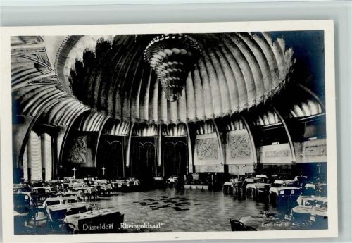 Düsseldorf Rheingoldsaal Foto 1926 Ausstellung AK