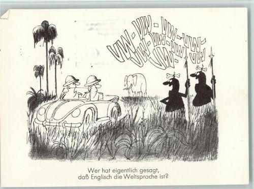 Humor aus der Serie Spaß am VW - Safari