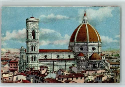 Firenze La Cattedralevista da or S. Michele