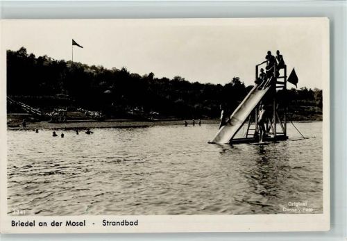 Briedel Schwimmbad, Strandbad , Wasserrutsche - Cornely Foto