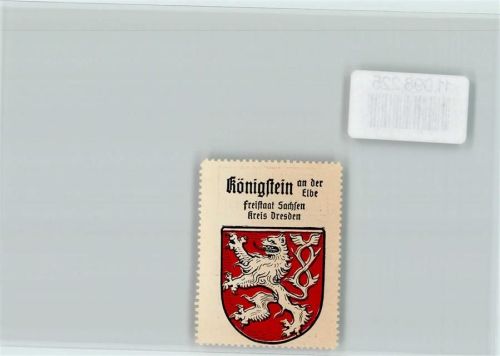 Königstein Vignette Wappen Kaffee Hag ca 1920-1940