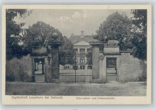 Augustdorf Jagschloß Lopshorn ex Sammlung Busse