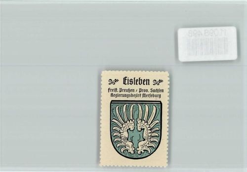 Lutherstadt Eisleben Vignette Wappen Kaffee Hag ca 1920-1940