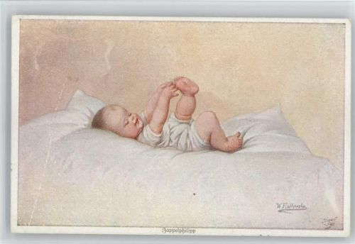 Baby "Zarte Unschuld" Verlag Wohlgemuth Nr. 1167 AK