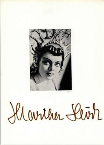 Martha Mödl als Kundry Parsifal Original Autogramm