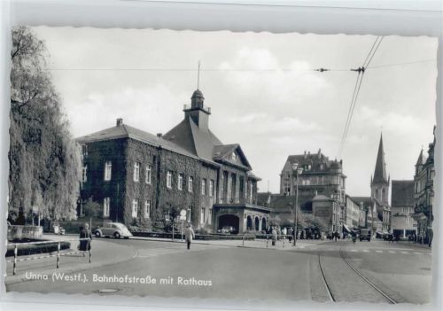 Unna Bahnhofstraße Rathaus