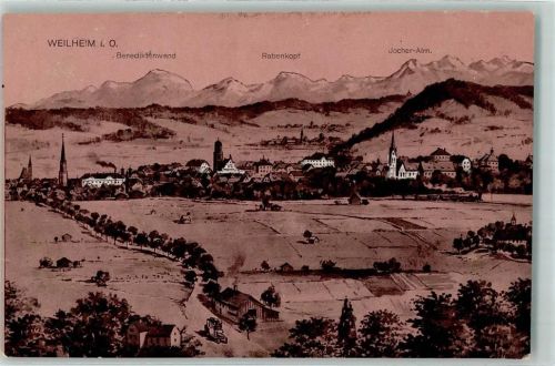 Weilheim Bayrische Alpen