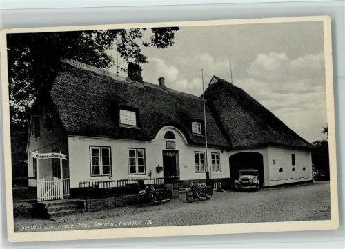 Preetz Gasthof Zum Kreuz Reetdach