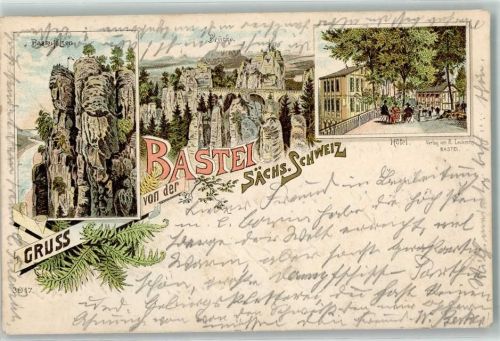 Bastei Basteifelsen Hotel Brücke
