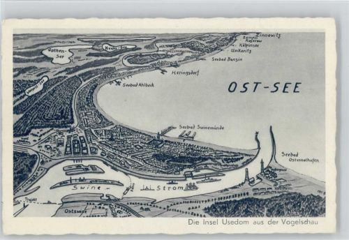 Vogelschau Usedom