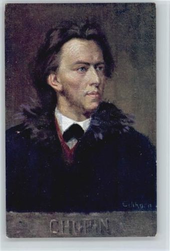 Chopin - B.K.W. 874-5 AK Chopin, F. Künstlerkarte