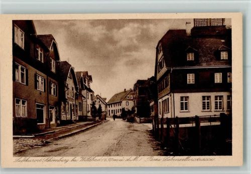 Schömberg 1931 Liebenzellerstrasse AK Gute Erhaltung