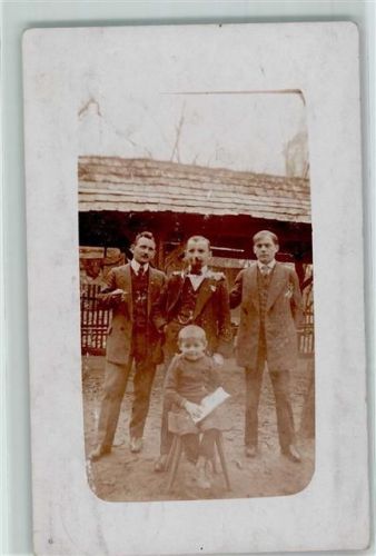 Kützberg 1915 Gruppenaufnahme Ort lt. Stempel