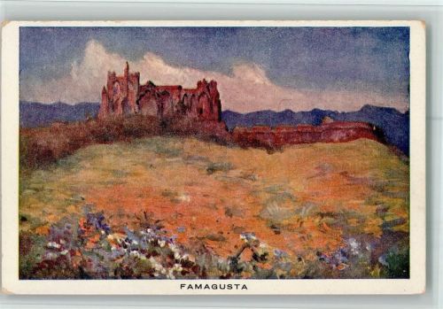 Famagusta Künstlerkarte Künstlerkarte AK