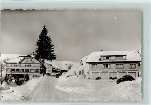 Muggenbrunn Winter - Hotel Adler, sehr gute Erhaltung AK