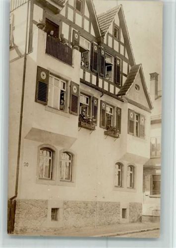 Göppingen 1909 Wohnhaus Nr. 30 - gute Erhaltung