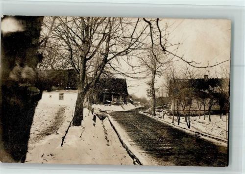 1916 Strasse im Winter AK