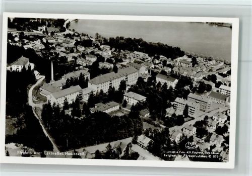Hudiksvall Fliegeraufnahme Lasarettet