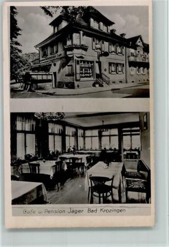 Bad Krozingen Café Pension Jäger Innenaufnahme Gastraum 2-Bildaufnahme