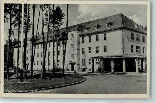Hanau 1940 Wk II Argonner Kaserne, gute Erhaltung AK