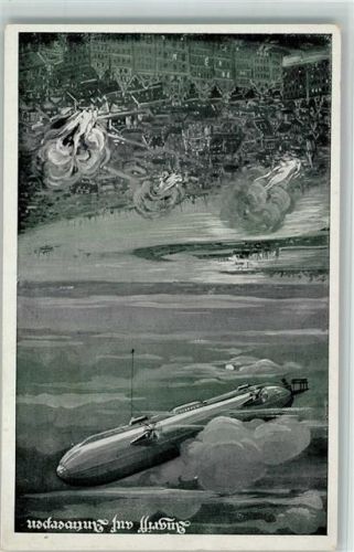 WK I Zeppelin - Angriff auf Antwerpen