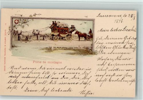 1898 Poste de montagne AK