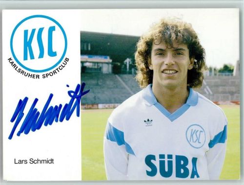 Original Autogramm - Lars Schmidt KSC