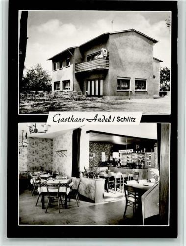 Schlitz Gasthaus Andel Innenaufnahme 2-Bildaufnahme