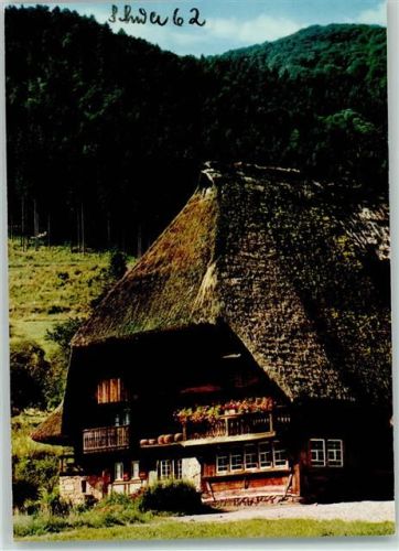 Bauernhaus color ca 1970 Nr. Schwa 62-f AK