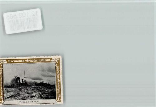 Reklamemarke Seemanns Erholungsheim - Geschwader in Kiellinie