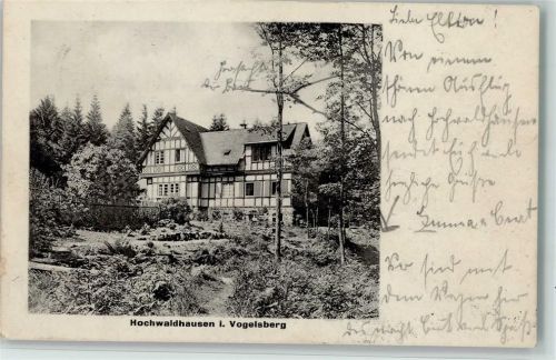 Hochwaldhausen Ortsansicht Fachwerkhaus