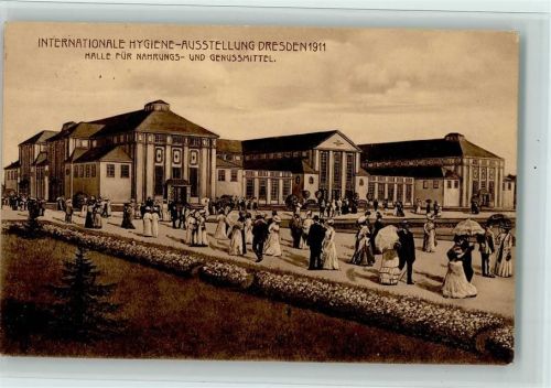 Dresden 1911 Offiz. AK Nr. 31 - Hygiene Ausstellung , gute Erhaltung AK