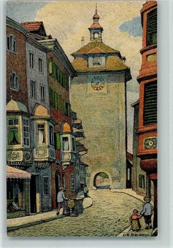 Schaffhausen 1920 Schwabenthor AK