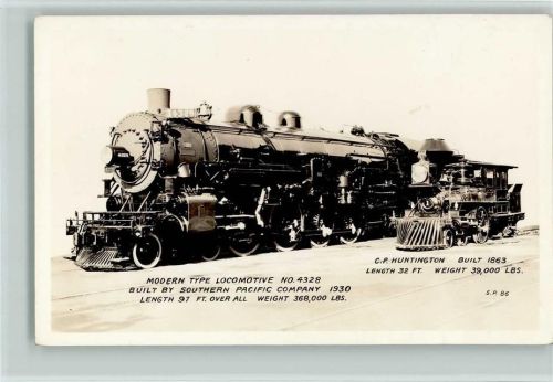 Modern Type Locomotive Nr. 4328 Built by Southern Racific Comapny C.P. Huntington