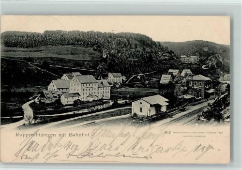 Rupprechtstegen 1904 Bahnhof