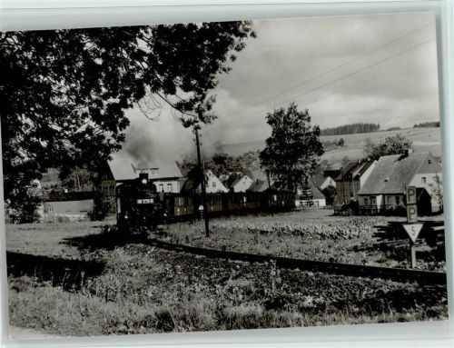 Schmalspurbahn Cranzahl-Oberwiesnthal Sept. 1977 bei Neudorf AK