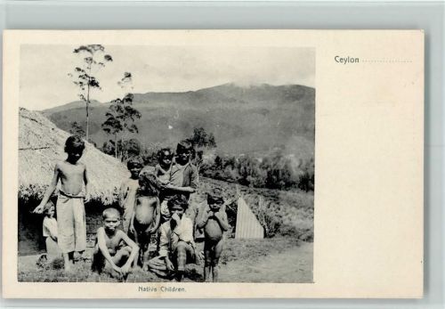 1912 Native Children - sehr gute Erhaltung AK