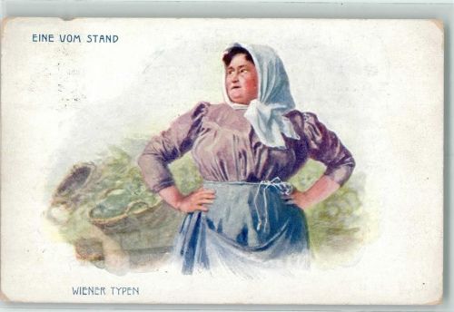 1910 Wiener Typen Eine vom Stand Verlag BKW 917-17