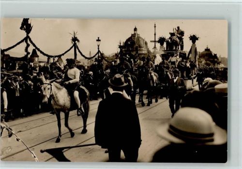 Luzern Eidg. Sängerfest 1922 - Festumzug - Erhaltung I AK