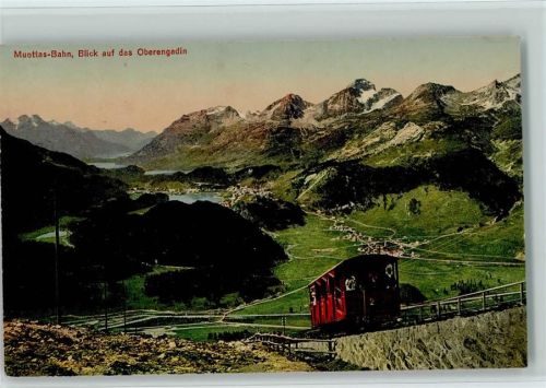 St. Moritz 1924 Muottas Bahn