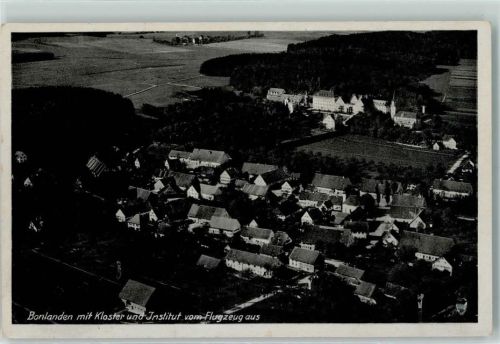 Bonlanden Fliegeraufnahme mit Kloster und Institut