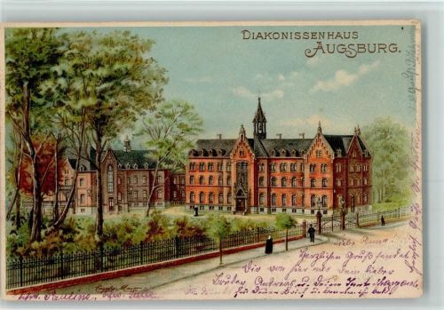 Augsburg Diakonissenhaus sign.