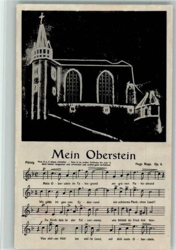 Idar-Oberstein Kiche Nacht Beleuchtung Lied Mein Oberstein